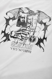 Sedition LS Tee - White