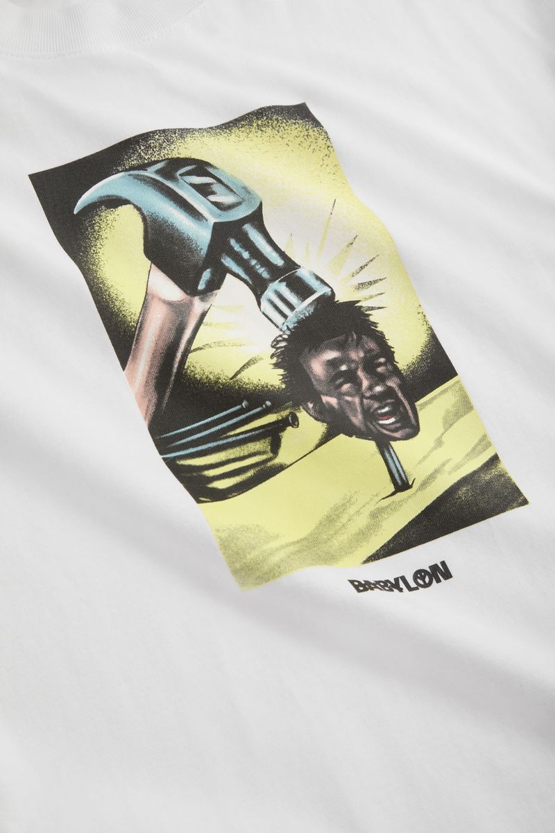 Hammerhead Tee - White