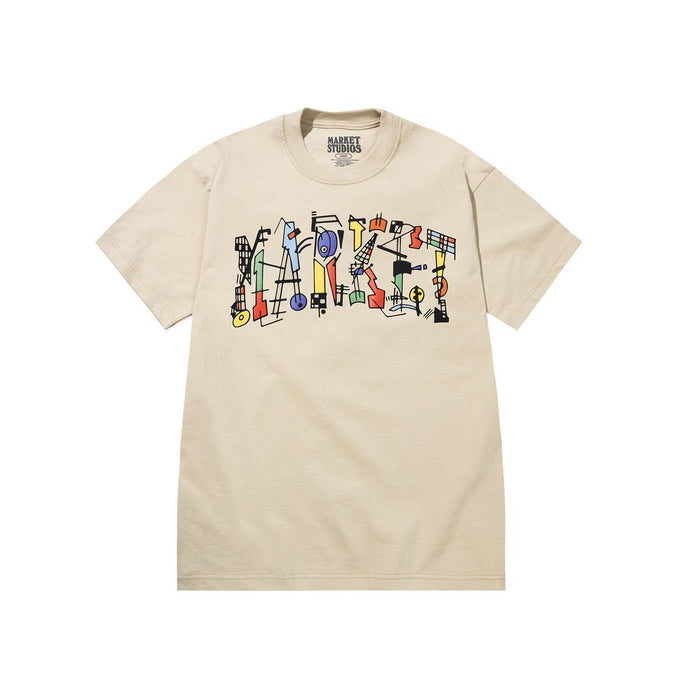 Work of Arc Tee - Ecru