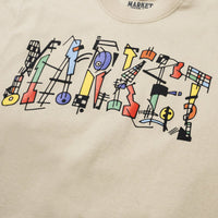 Work of Arc Tee - Ecru