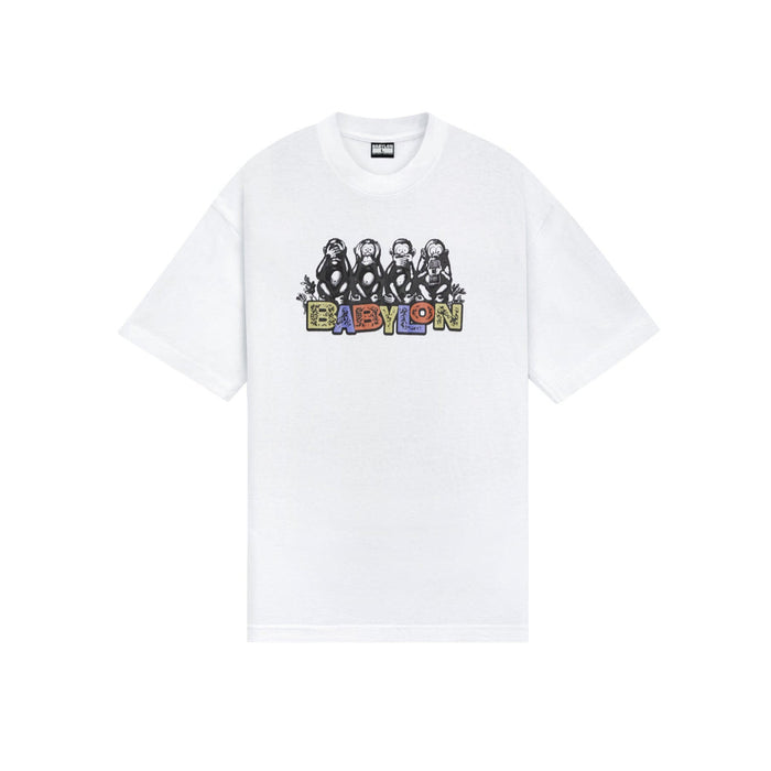 Monkey Tee - White
