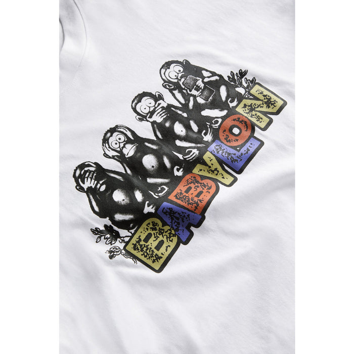 Monkey Tee - White