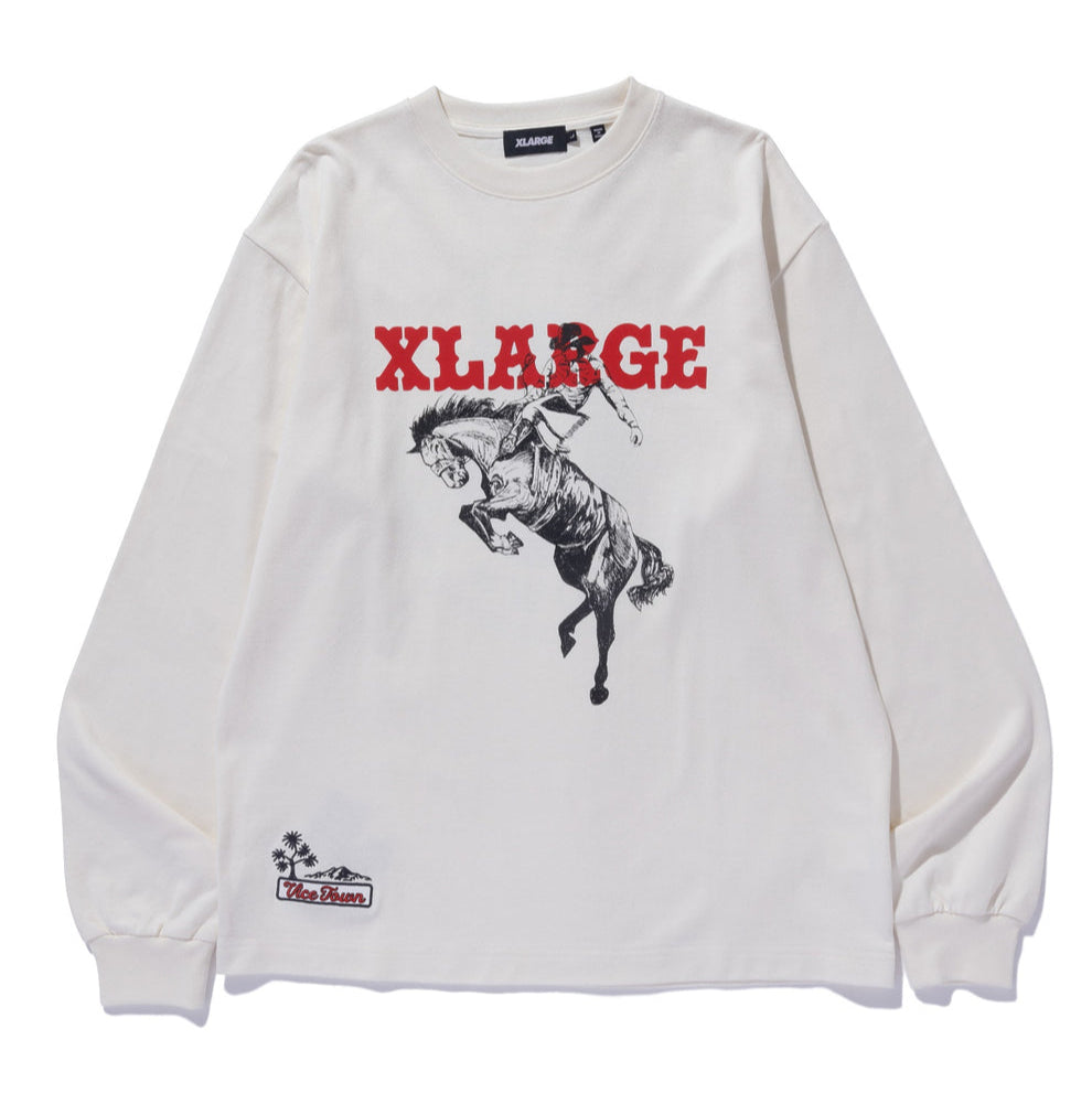 Vice Town Heavyweight LS Tee - Off-White