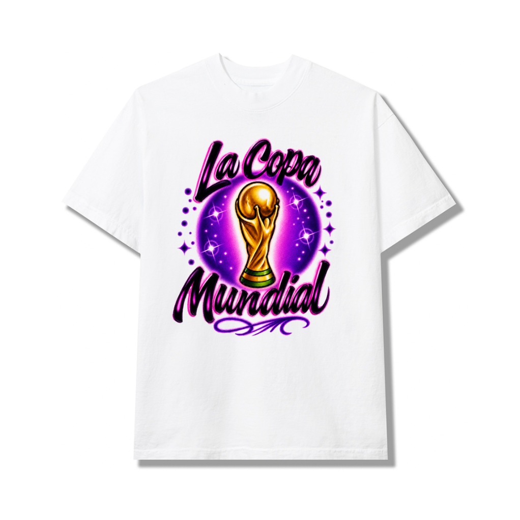 Copa Airbrush Tee - White