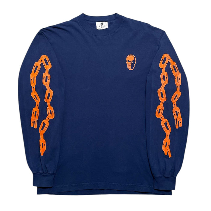 Chain Reaper Long Sleeve Tee - Navy
