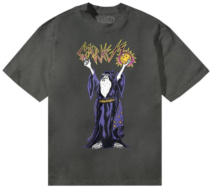 Smiley Spellcaster Tee - Black