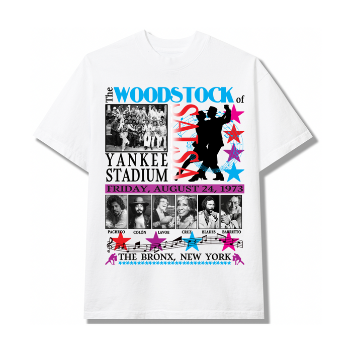 Woodstock of Salsa Tee - White