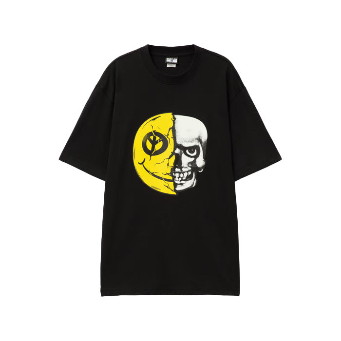 Happy Face Tee - Black