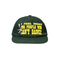 Peanuts Dancing 5 Panel Hat - Green