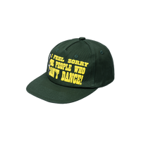 Peanuts Dancing 5 Panel Hat - Green