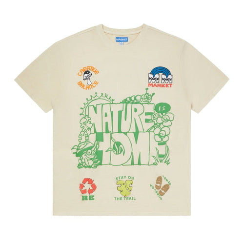 Nature Is Home Tee - Cream