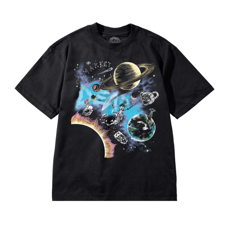 Grateful Dead Solar System Tee - Black