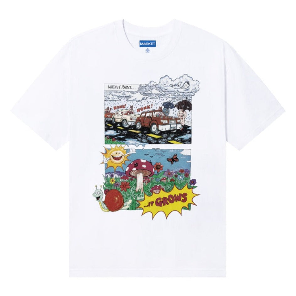 April Showers Tee - White