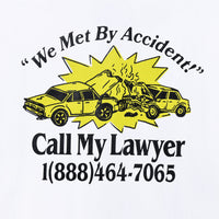 Met By Accident Tee - White