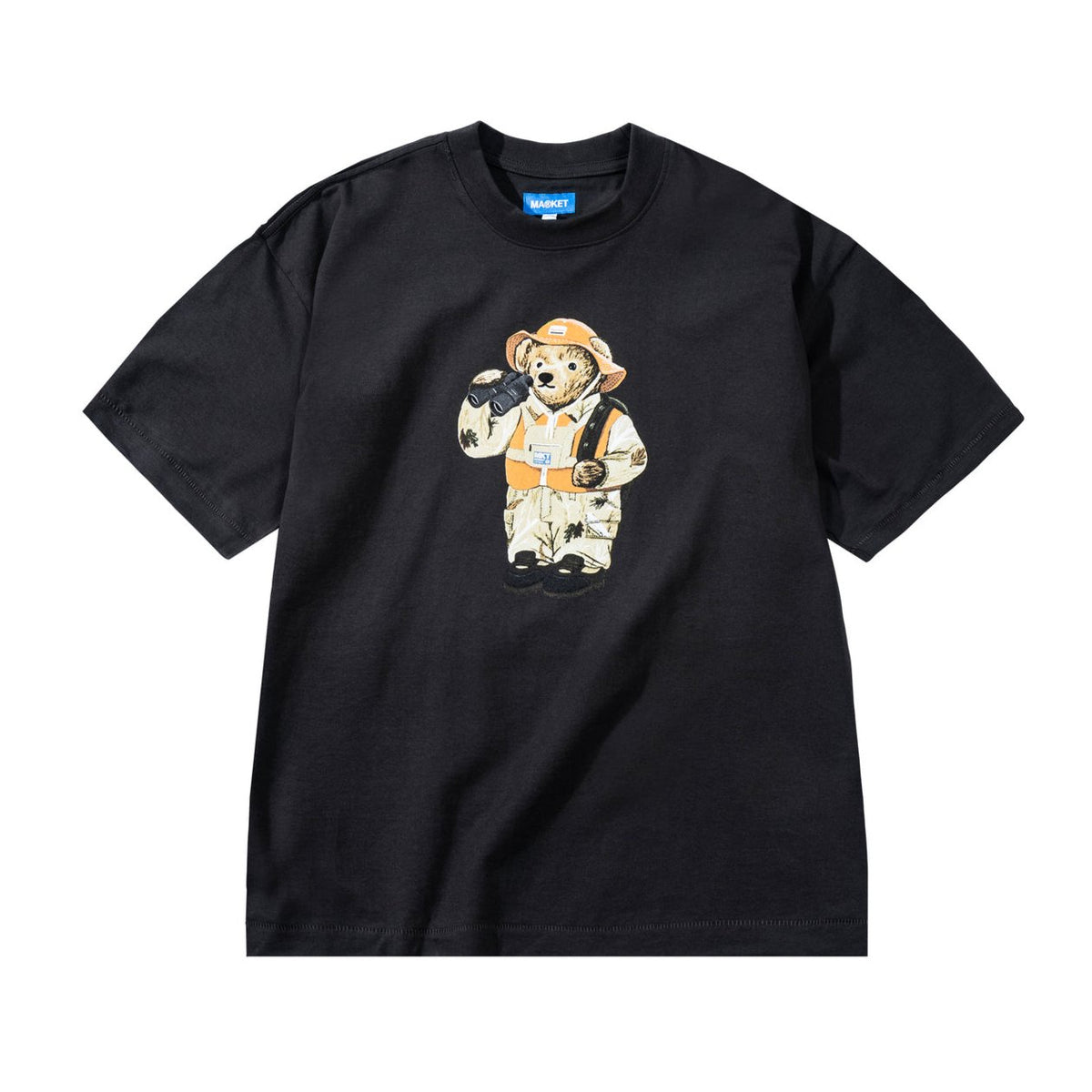 Hunter Bear Tee - Black