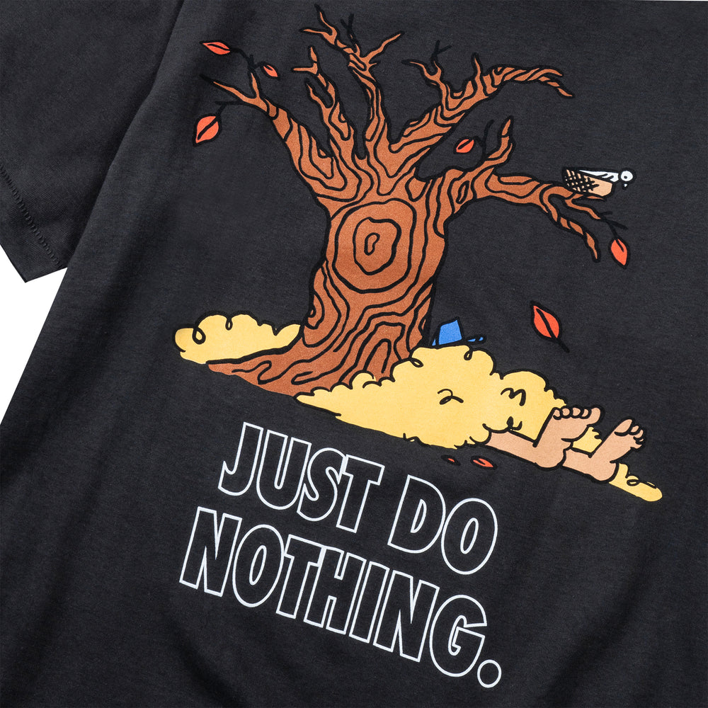 Just Do Nothing Tee - Black