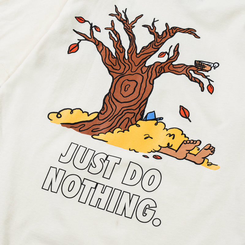 Just Do Nothing Tee - Ecru