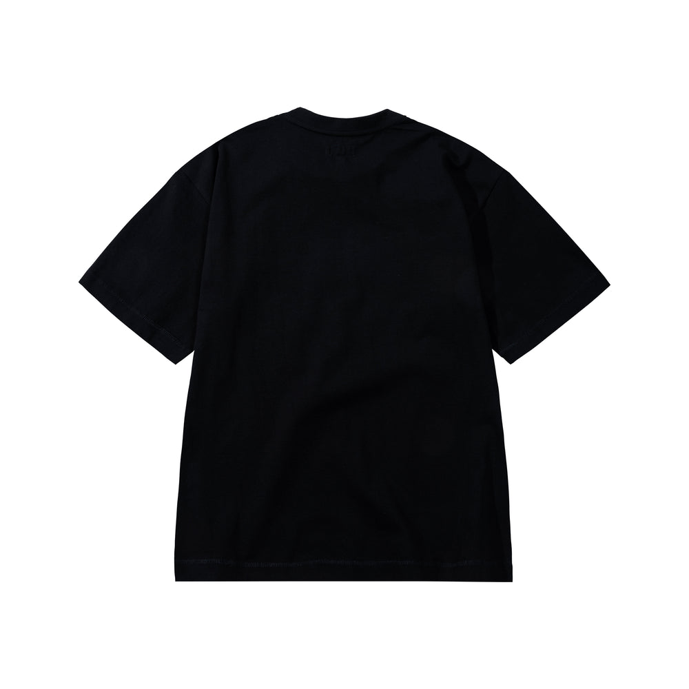 Smiley Focus Tee - Black