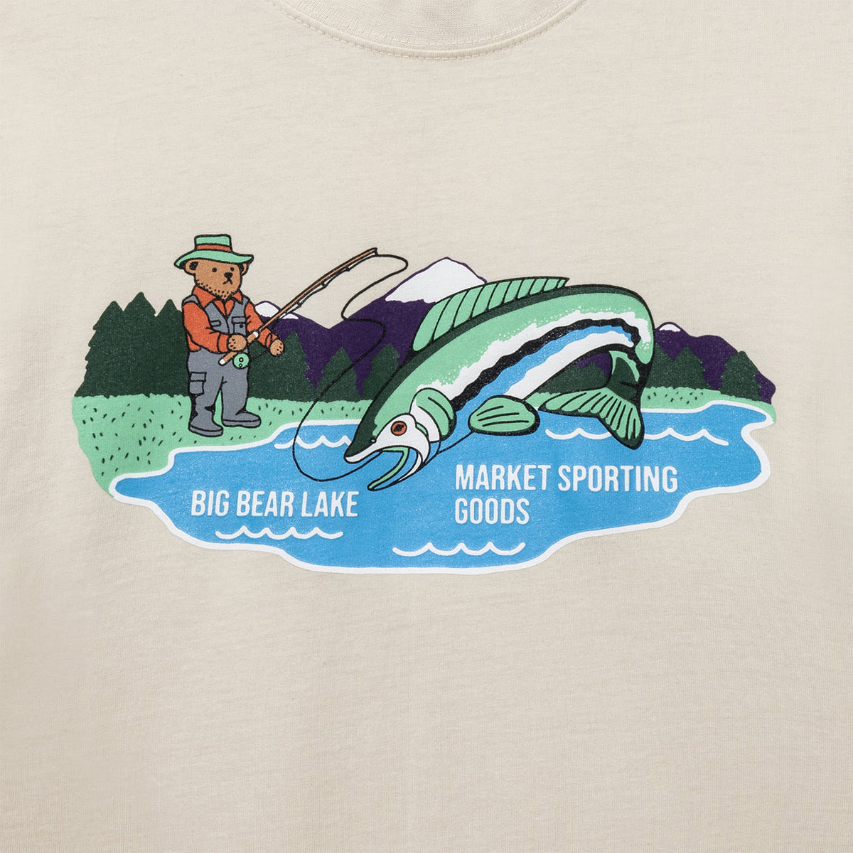 Big Bear Tee - Ecru