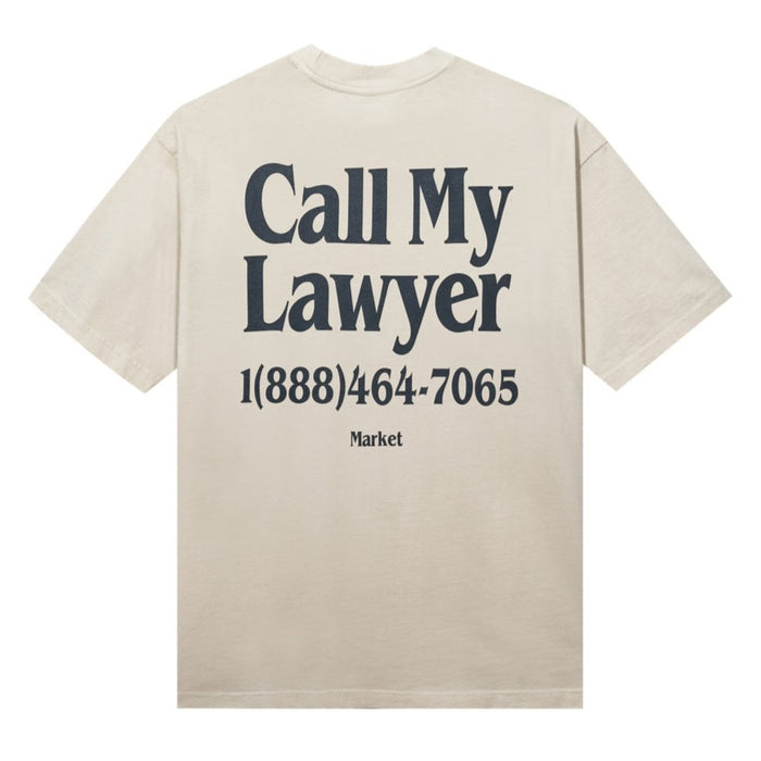 Call My Lawyer Tee - Ecru