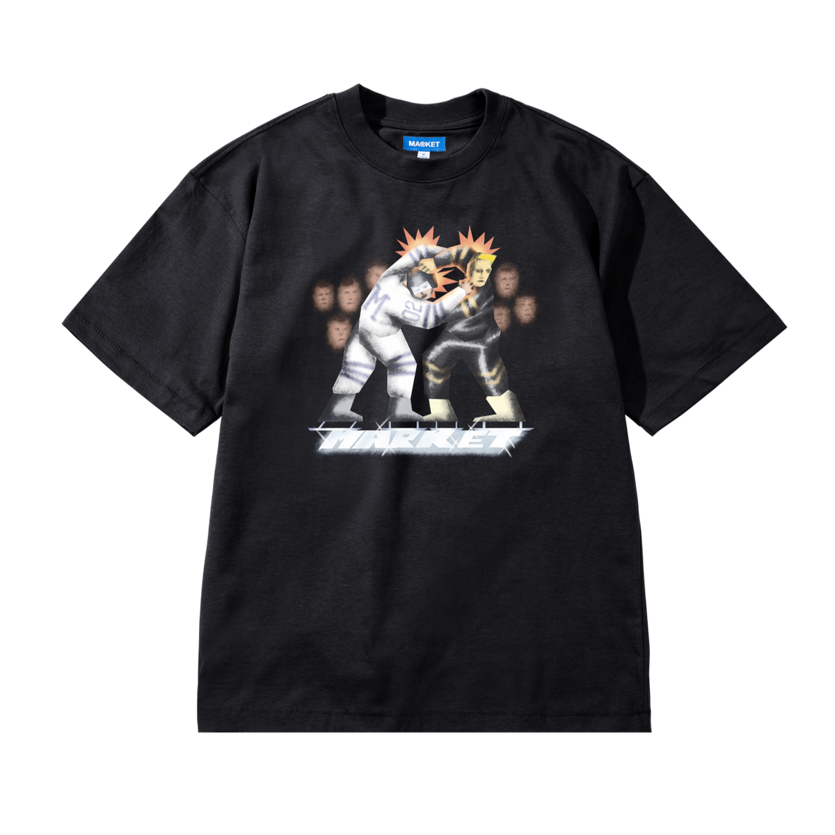 Gloves Down Tee - Black