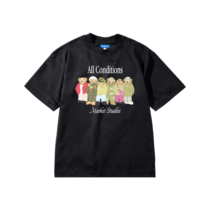 Gorpcore Bears Tee - Black