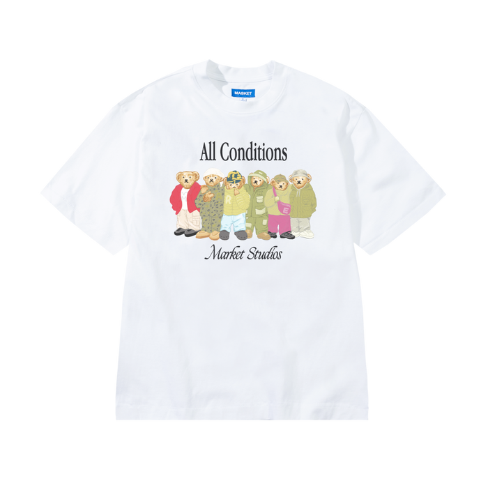 Gorpcore Bears Tee - White