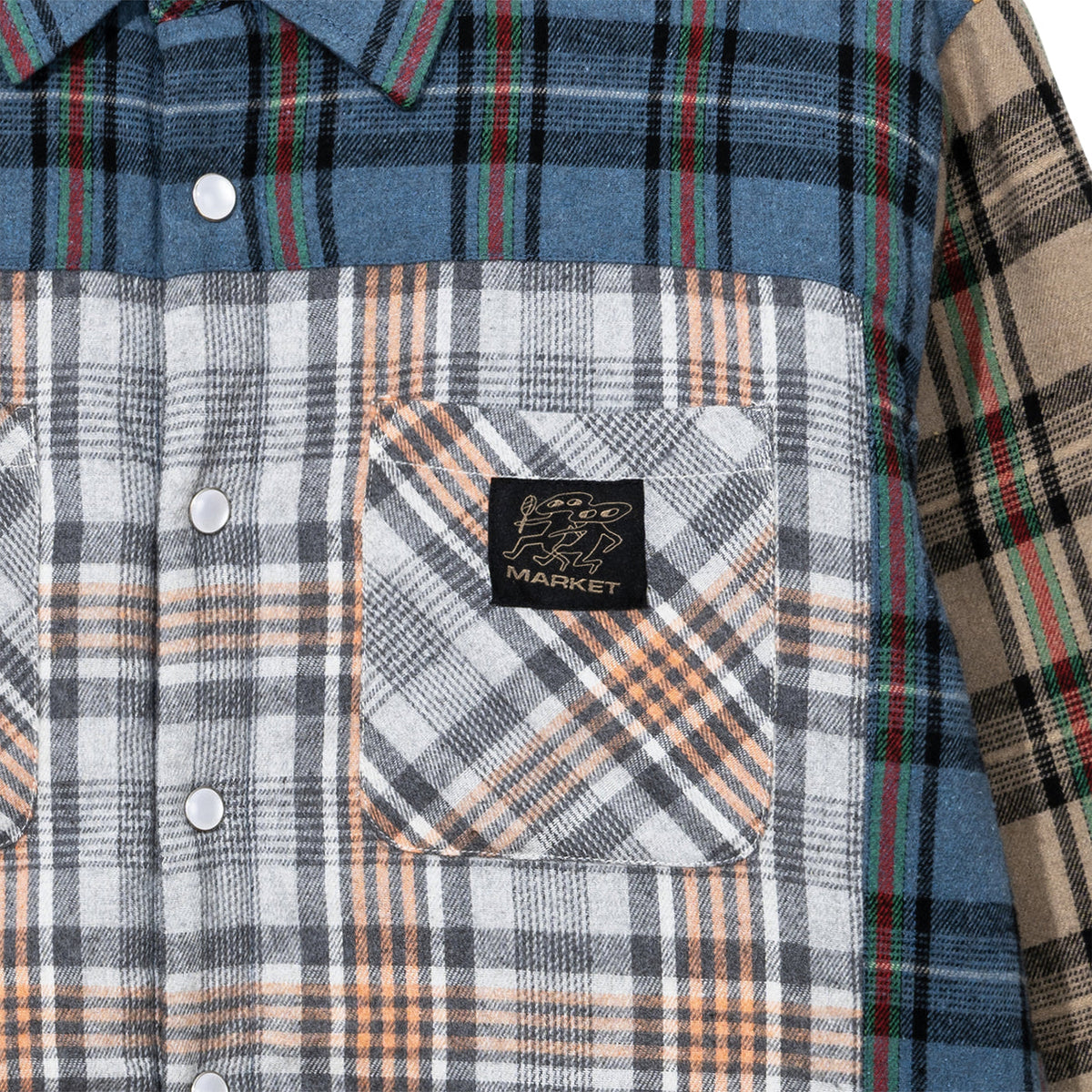 Thrift Flannel LS Shirt - Multi