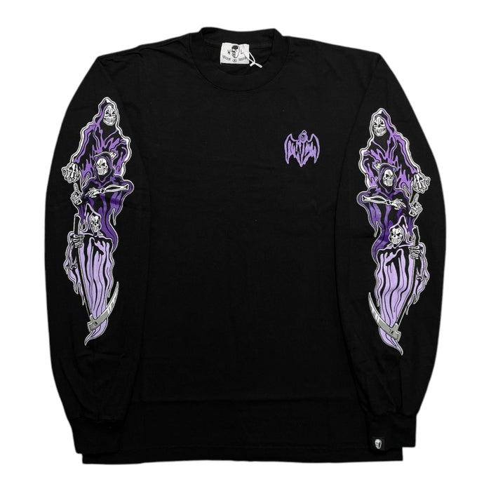 Three Reaper Longsleeve Tee - Purple