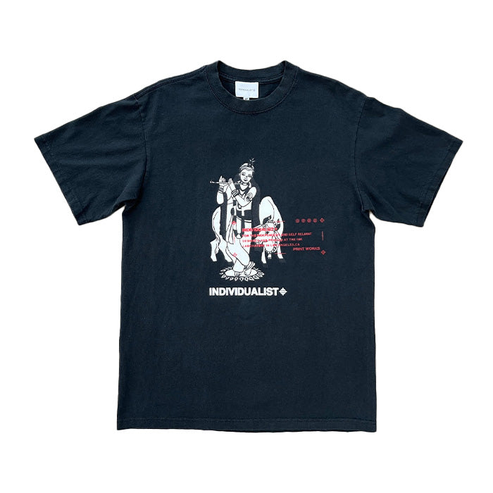 Young Krishna Tee - Vintage Black