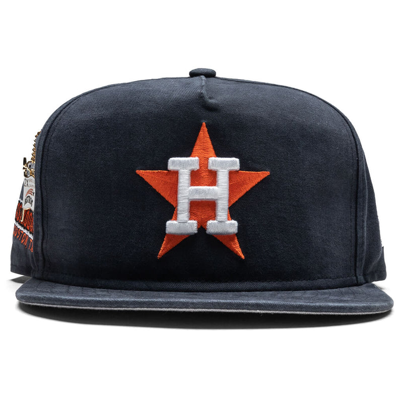 Houston Astros 59FIFTY A-Frame Championship Side Flag Charm - Navy