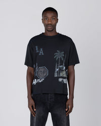 All Over Los Angeles Tee - Black