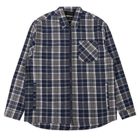 Alma LS Woven Flannel - Navy