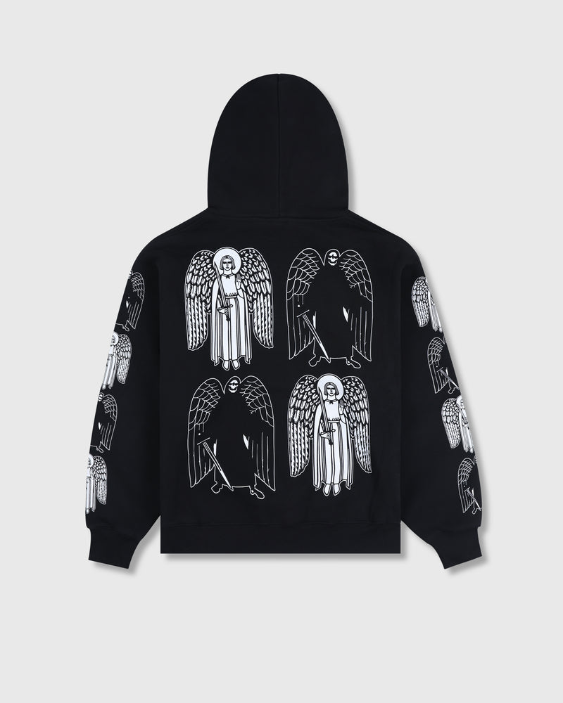 Angel Demon Hoodie - Black
