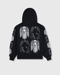 Angel Demon Hoodie - Black