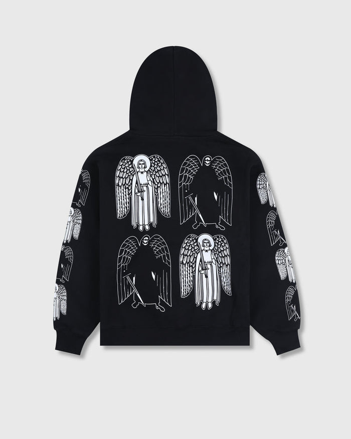 Angel Demon Hoodie - Black