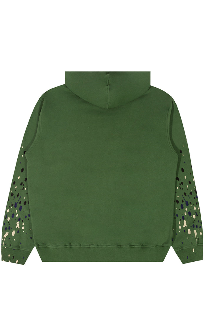 Bandulu Hooded Pullover - Forest Green