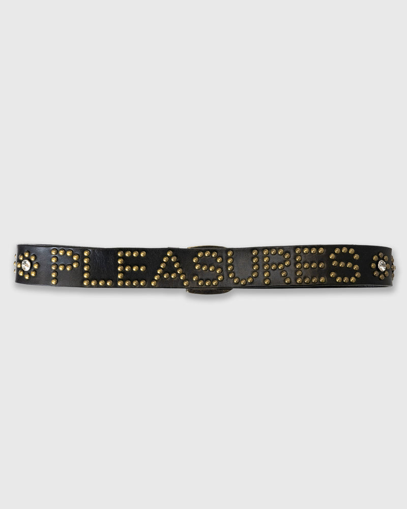 Pleasures Studded Belt - Black