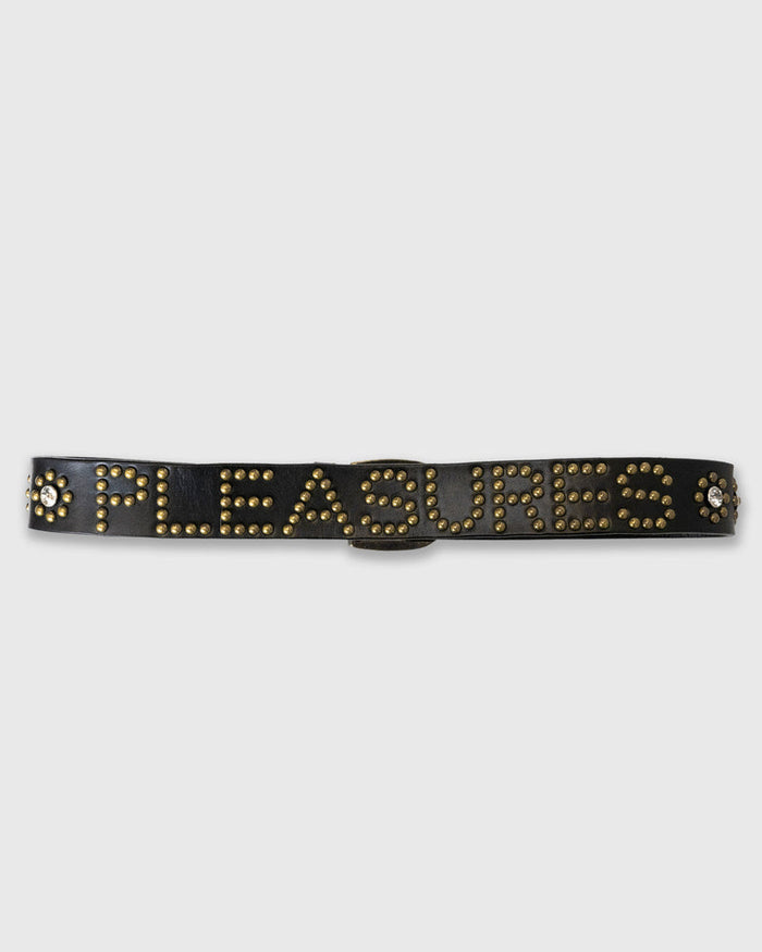 Pleasures Studded Belt - Black