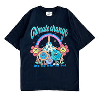 Climate Change Earth Tee - Black