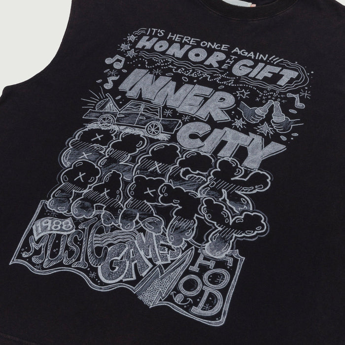 Block Party Cut-Off - Black