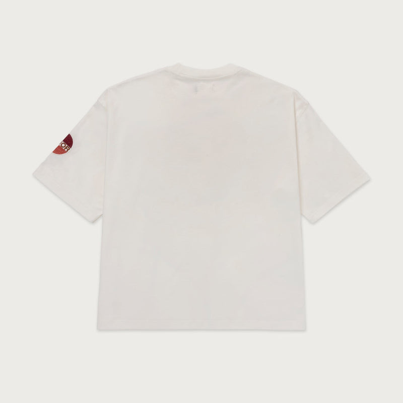 Auto Club Box Tee - White