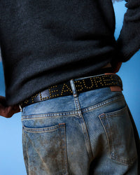 Pleasures Studded Belt - Black