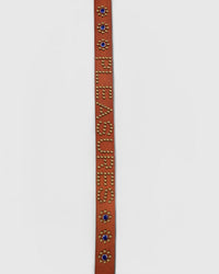 Pleasures Studded Belt - Brown