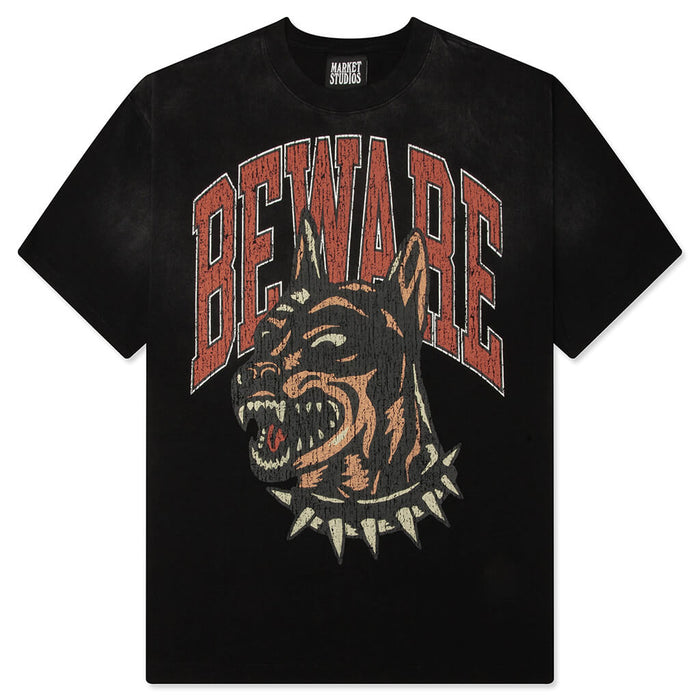 Beware The Dobie Tee - Black