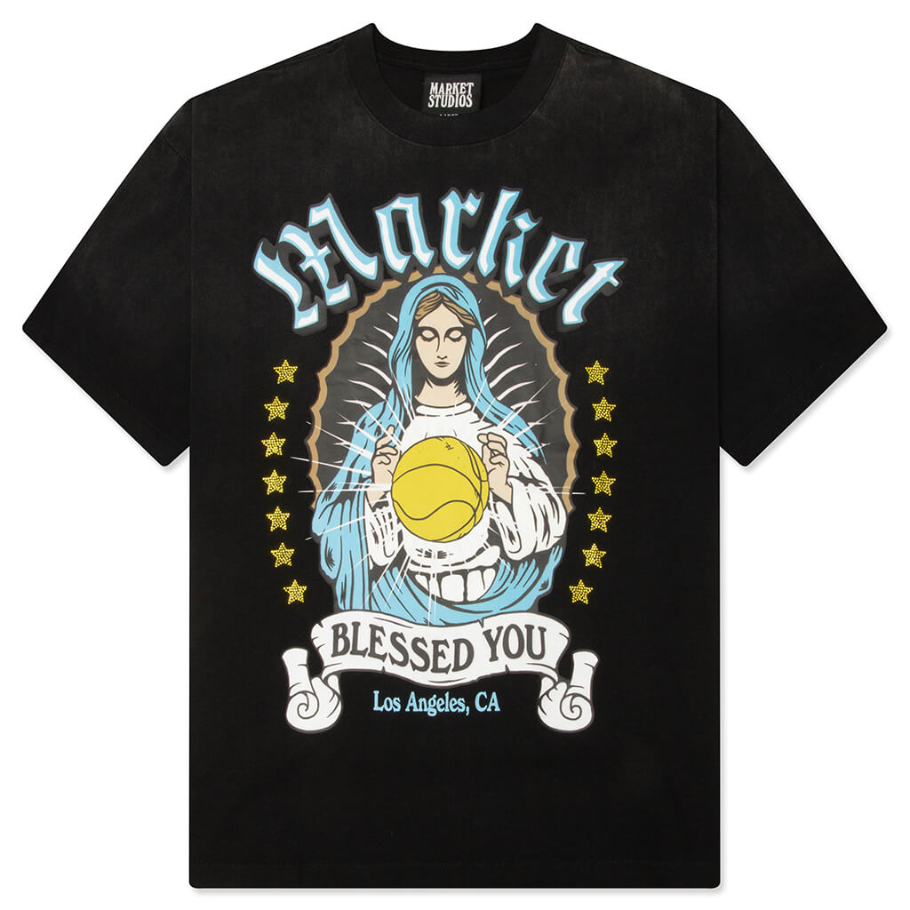 Bless The Ball Tee - Black