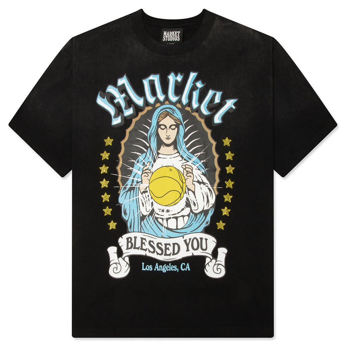 Bless The Ball Tee - Black