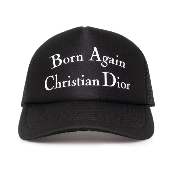 Born Again Trucker Hat - Black