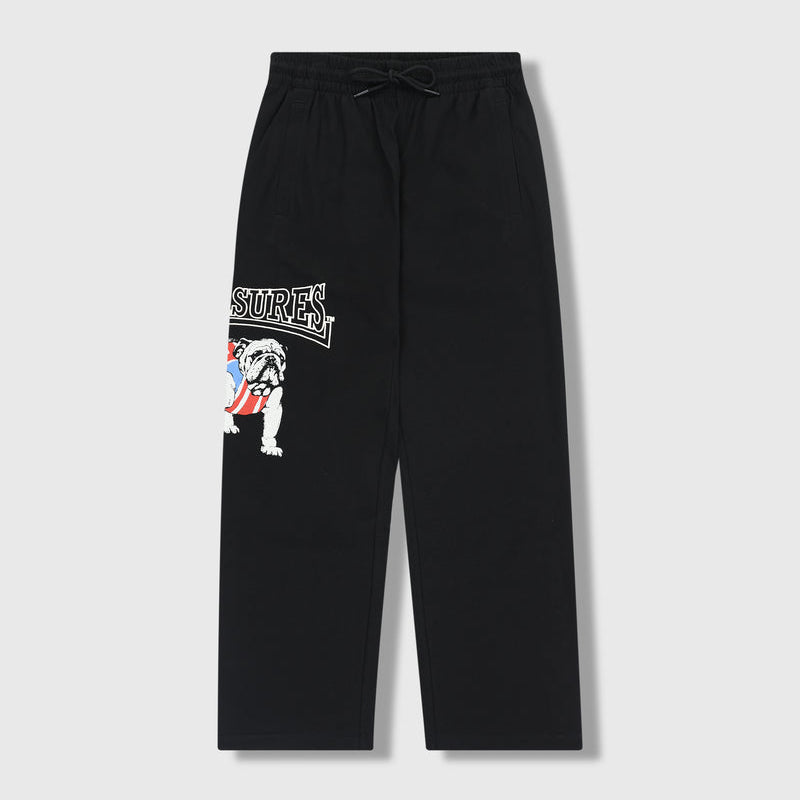 Bulldog Cotton Pants - Black