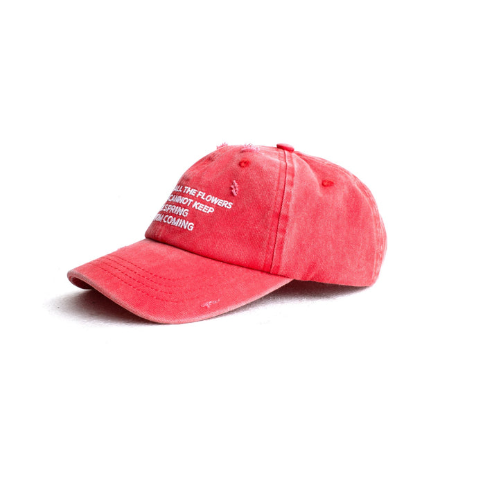 Spring Cap - Red